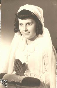 COMMUNIONS ORAN EGLISE ST PIERRE 1953 Peis Monique
